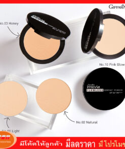 Giffarine Innovia Flawless Compact Powder กิฟฟารีน อินโนเวีย ฟลอเลส คอมแพ็ค พาวเดอร์ เอสพีเอฟ 50+ พีเอ++++ รหัส 12440
