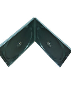 กล่องใส่แผ่น ซีดี CD ชนิด PP สีดำ หนา 10.0 mm. ใส่ได้ 2 แผ่น